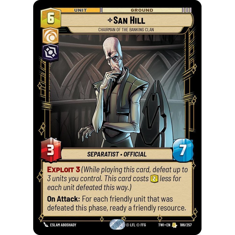 SWU - San Hill - Chairman of the Banking Clan (186/257)