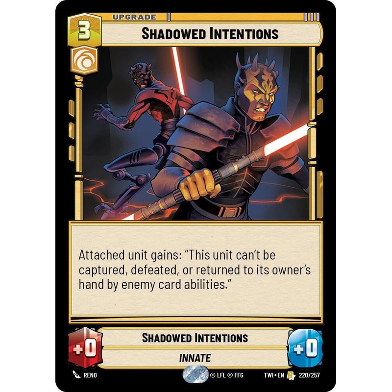 SWU - Shadowed Intentions (220/257)