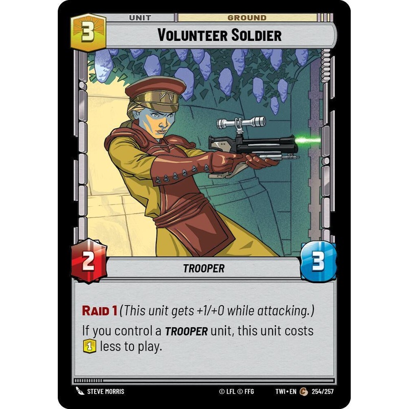 SWU - Volunteer Soldier (254/257) (Foil)