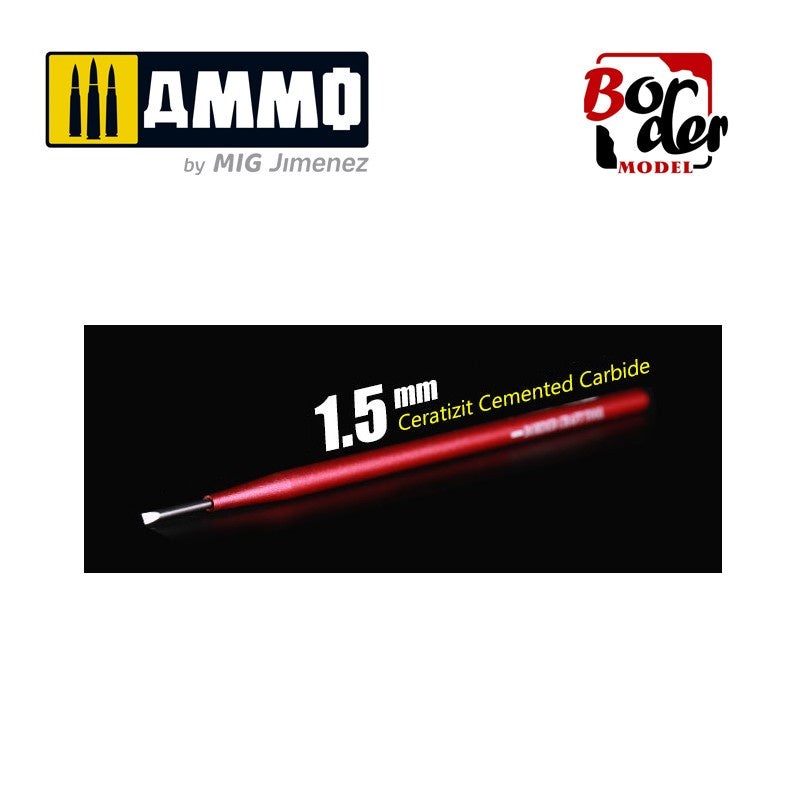 Border Model - Cemented Carbide Carving Knife 1.5mm (Flat)