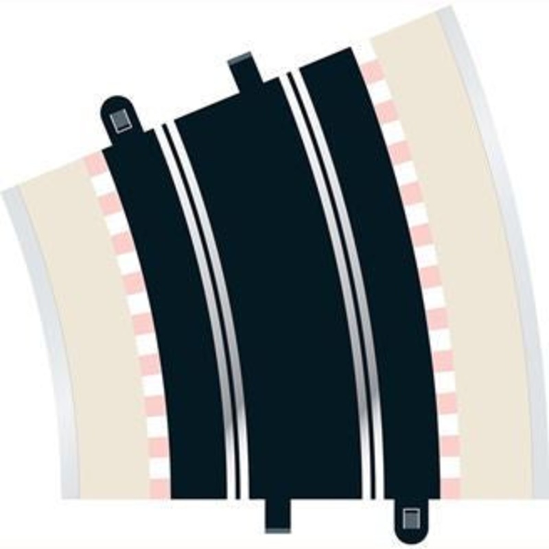 Scalextric - Radius 4 Curve 22.5o (2)