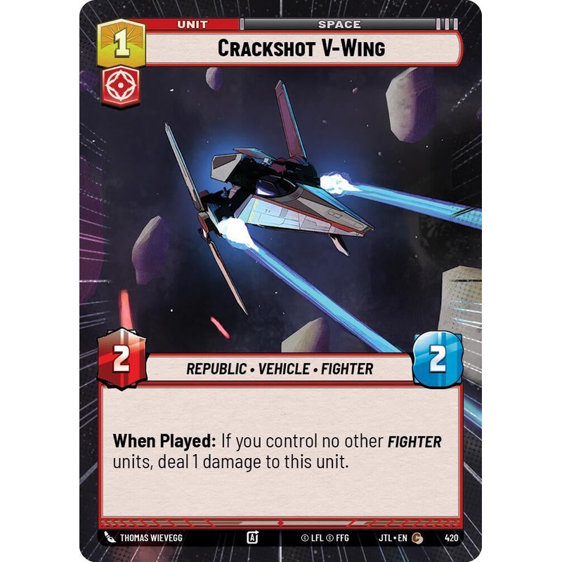 SWU - Crackshot V-Wing  (420)
