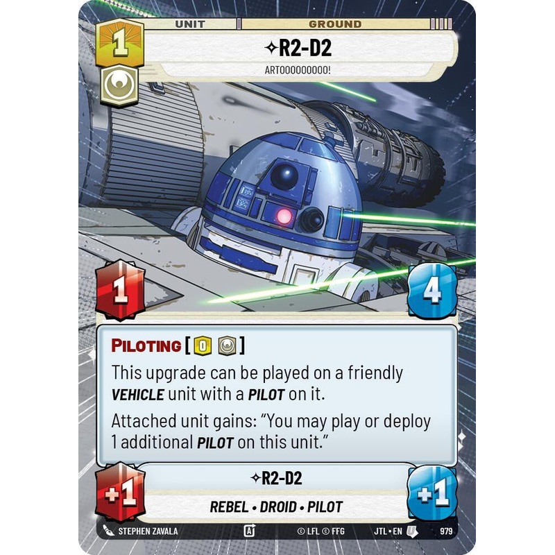 SWU - R2-D2 - Artooooooooo!  (979) (Foil)