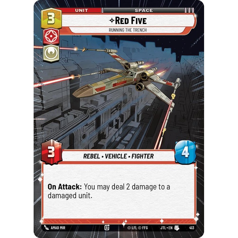 SWU - Red Five - Running the Trench  (413)