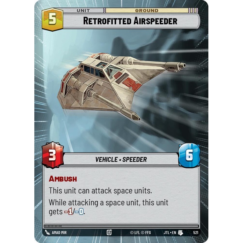 SWU - Retrofitted Airspeeder  (521)