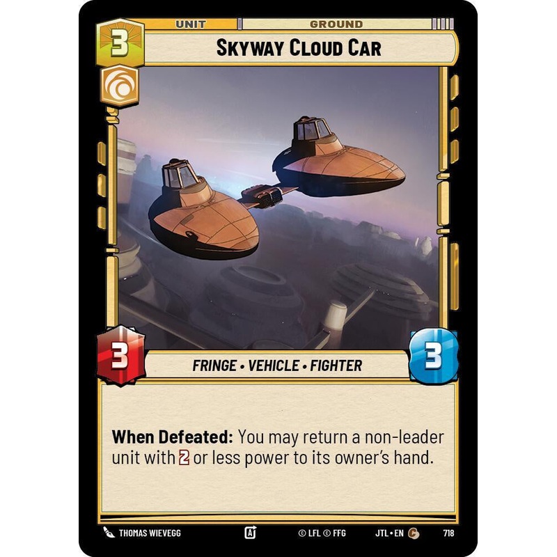 SWU - Skyway Cloud Car  (718) (Foil)