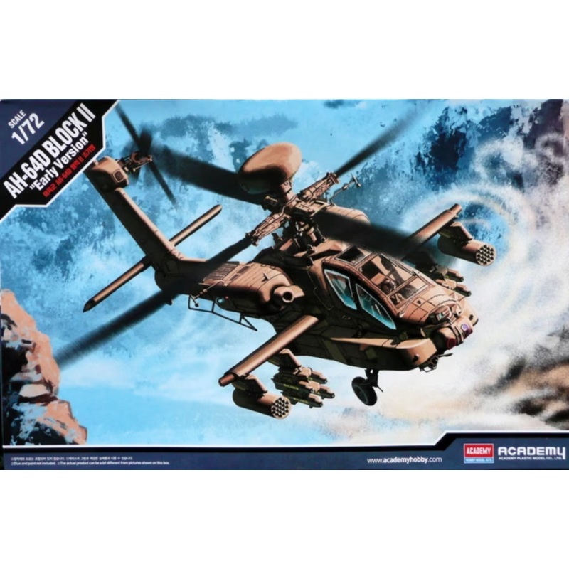Academy - 1/72 AH-64D Block II