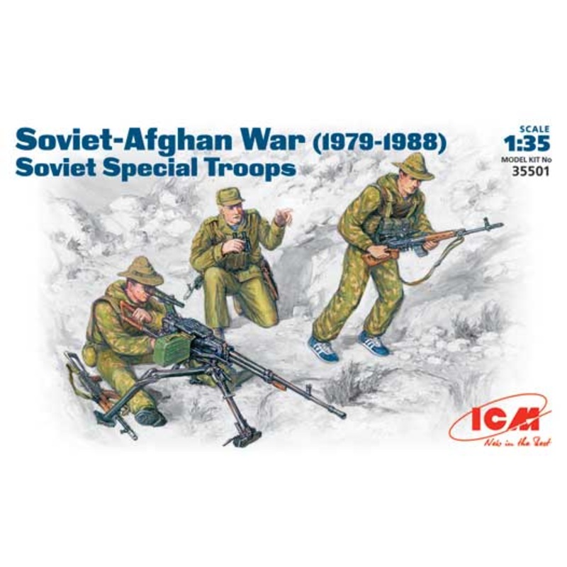 ICM - 1/35 Soviet Special Troops Afghan War 1979-1988