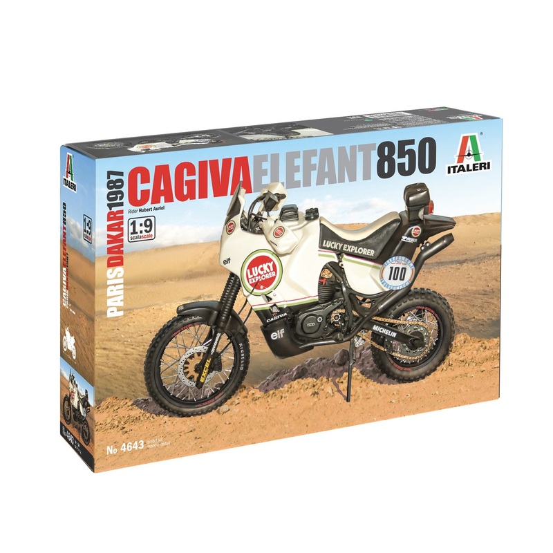 Italeri - 1/9 Cagiva "Elephant" 850 Paris-Dakar 1987