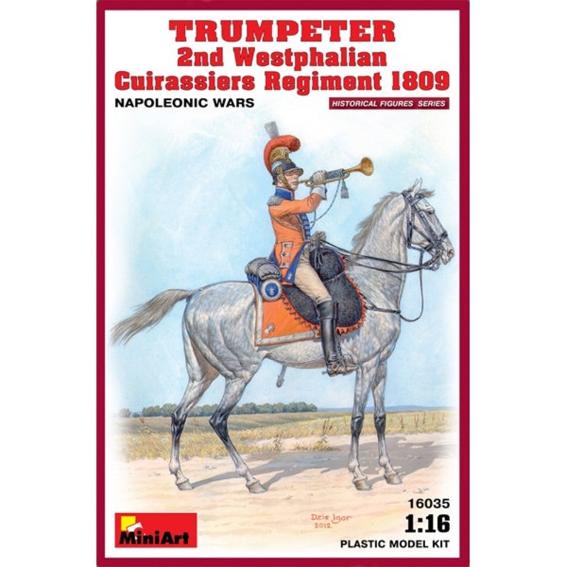 Miniart - 1/16 Trumpeter 2nd Westphalian Cuirassiers Regiment 1809