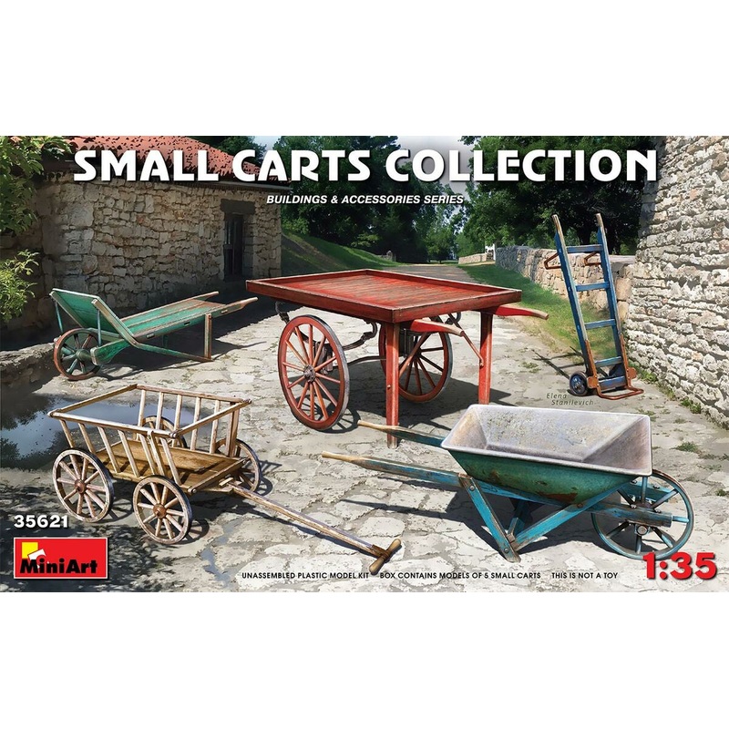 Miniart - 1/35 Small Carts Collection