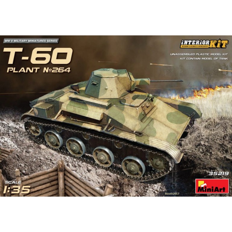Miniart - 1/35 T-60 Plant No.264 w/Interior