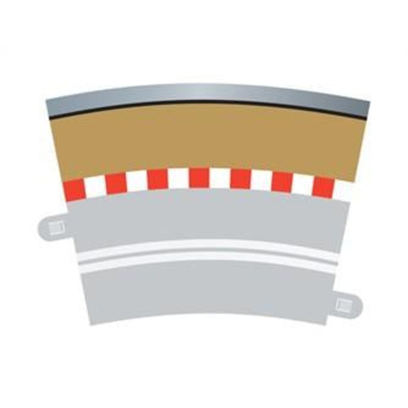 Scalextric - R3 Single Track Curved Border