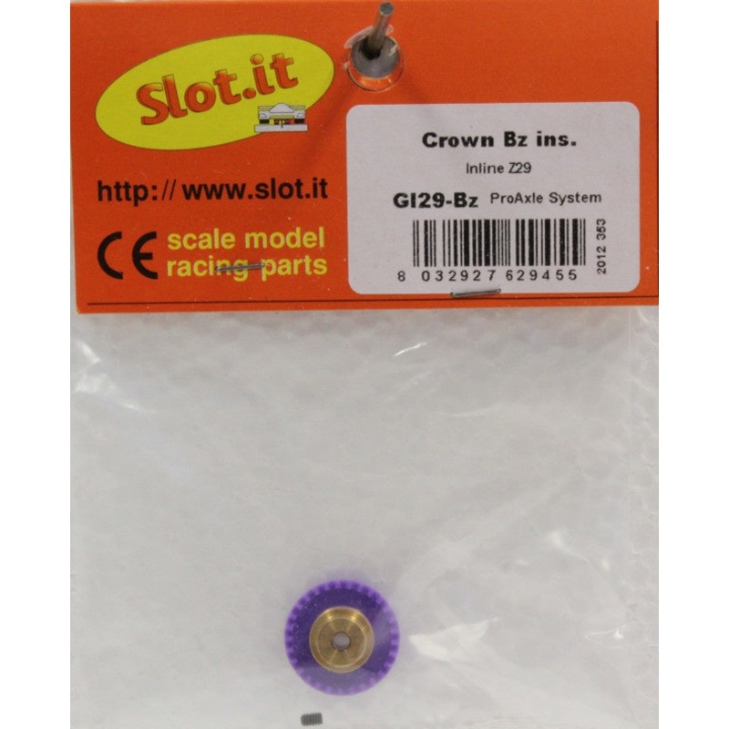 Slot.It - 29t Step 2  Crown Inline 0mm Offset Bronze