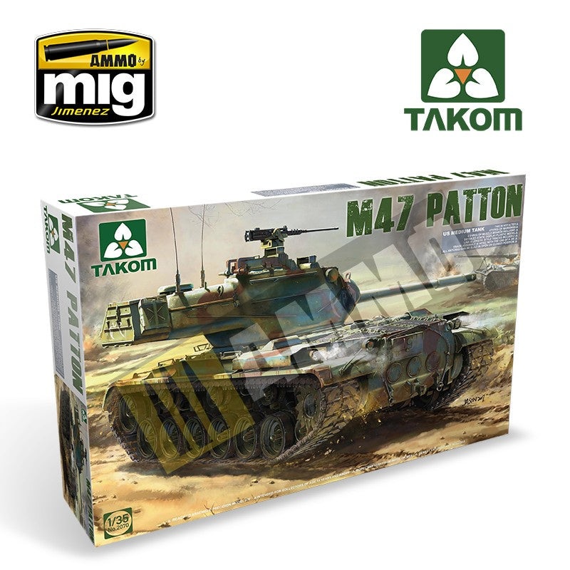 Takom - 1/35 US Medium Tank M47