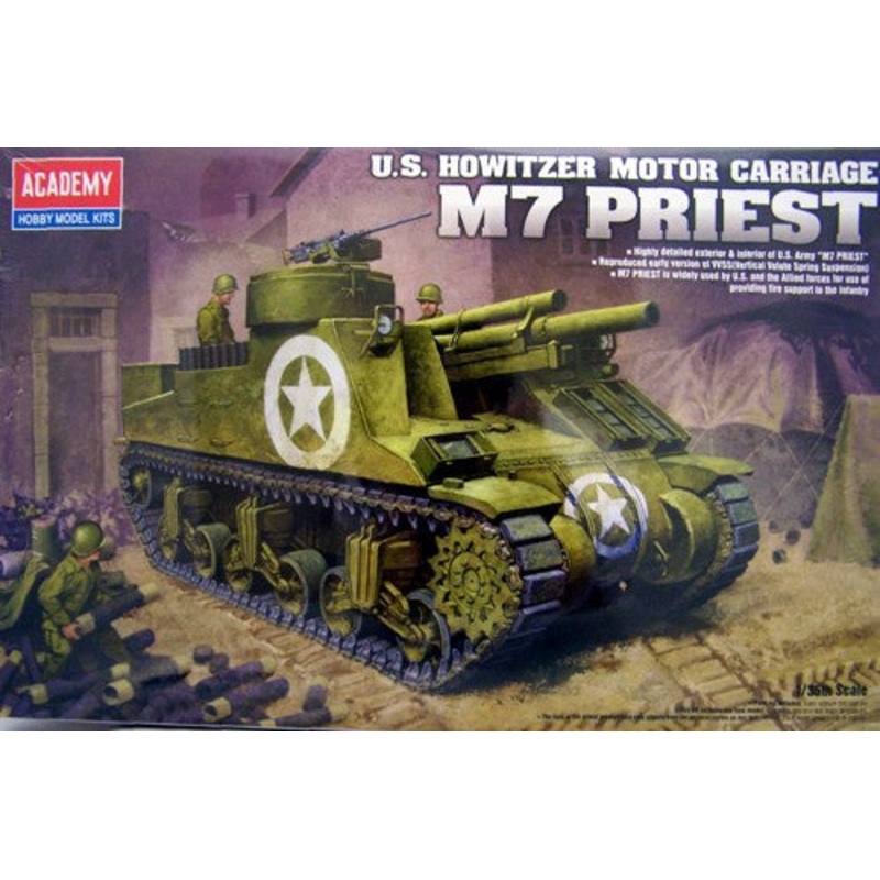 Academy - 1/35 M7 105mm PRIEST HMC