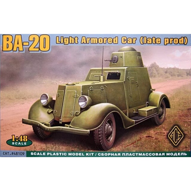 Ace - 1/48 Ba-20 Light Armored Carlate Prod