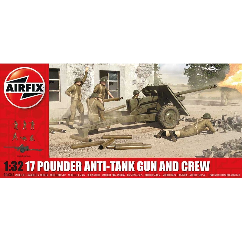Airfix - 1/32 17pdr Anti Tank Gun