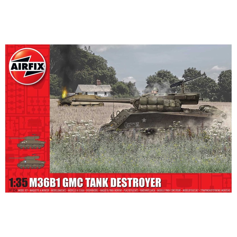 Airfix - 1/35 M36B1 GMC (U.S. Army)