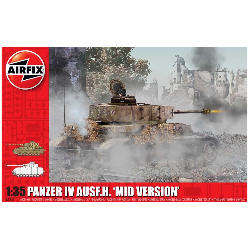 Airfix - 1/35 Panzer IV Ausf H Mid Version