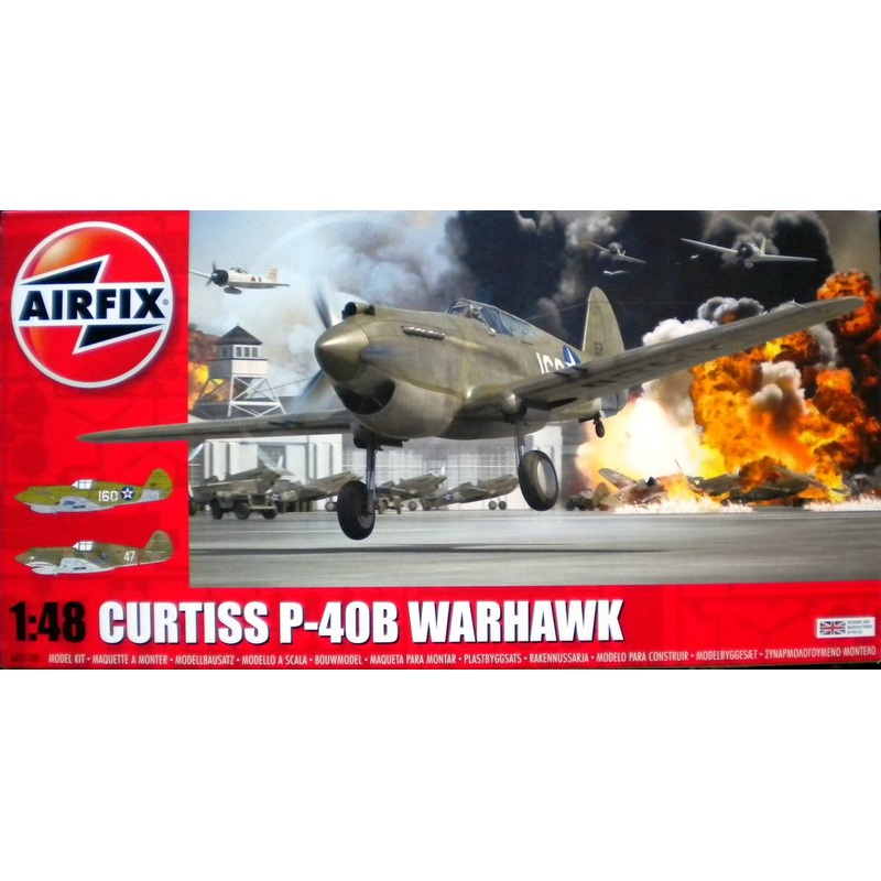 Airfix - 1/48 Curtiss P40B Warhawk