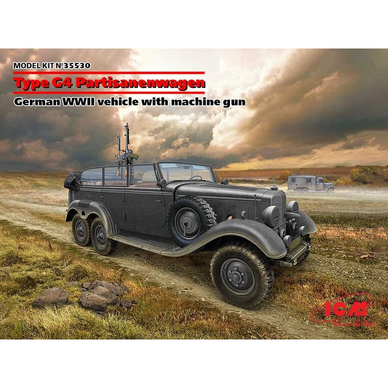 ICM - 1/35 Type G4 Partisanenwagen WWII German Car