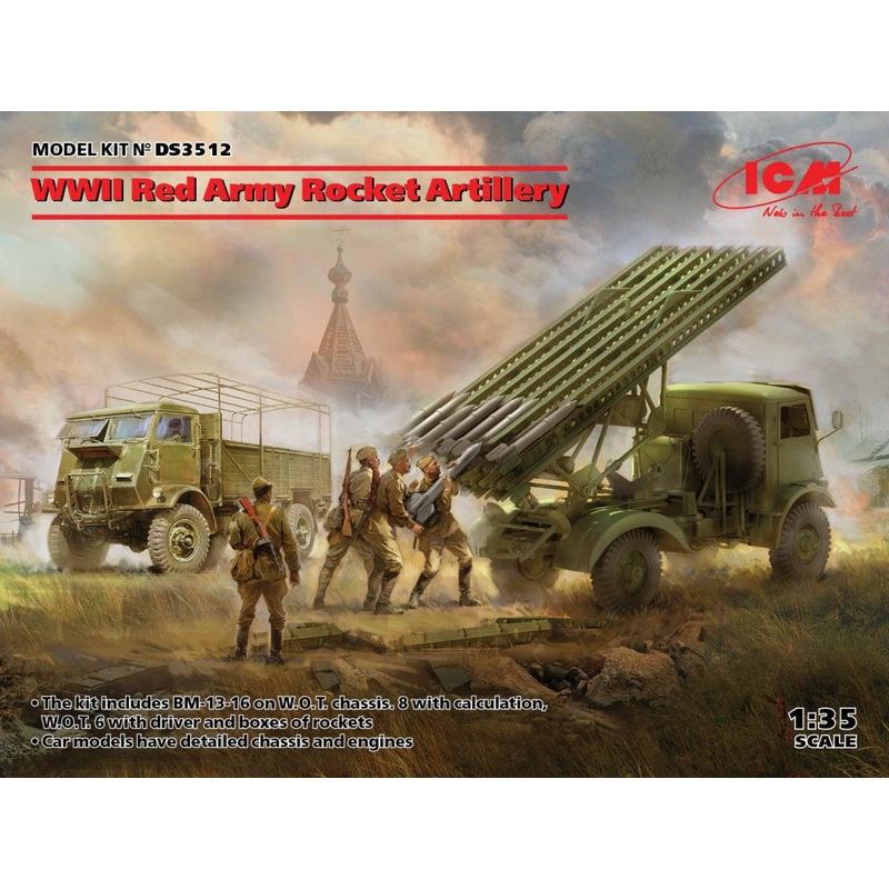 ICM - 1/35 WWII Red Army Rocket Artillery