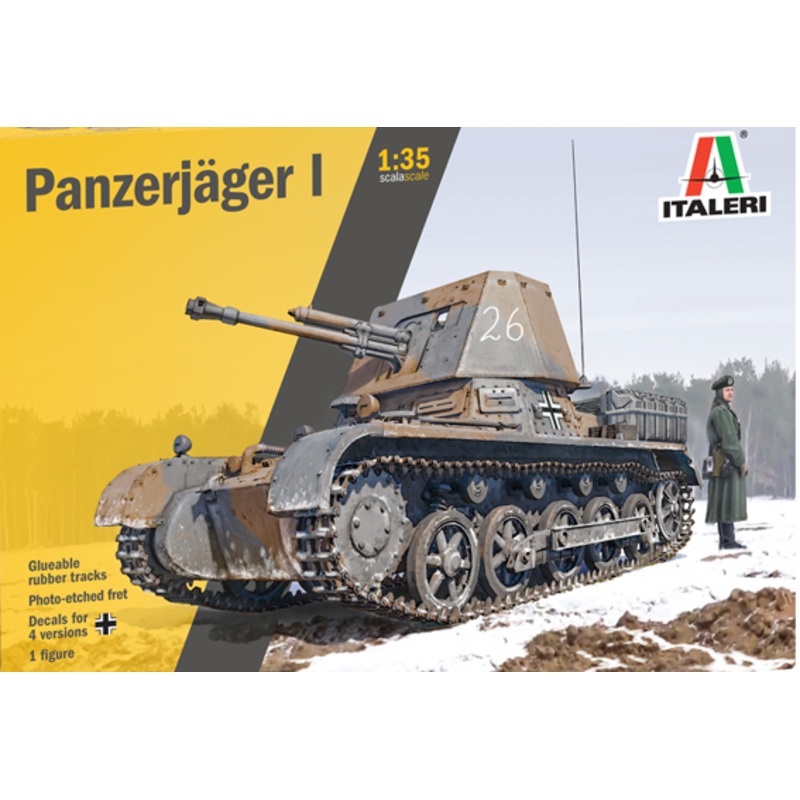 Italeri - 1/35 Panzerjager I w/ P/Etched Sheet