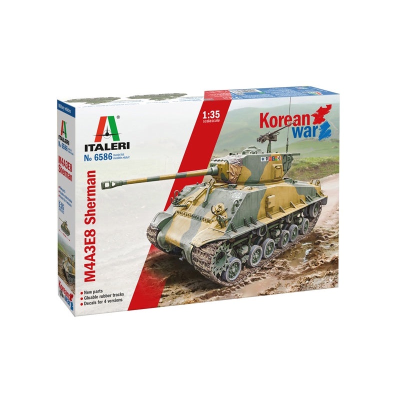 Italeri - 1/35 Sherman M4A3E8 "Korean War"