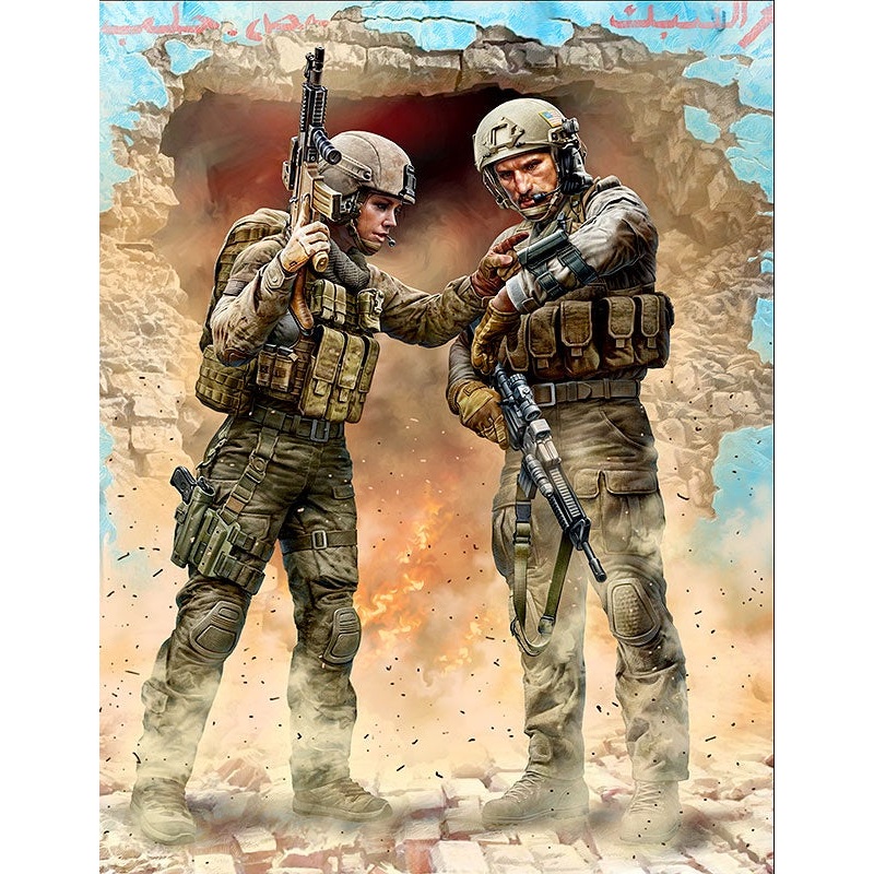 Master Box - 1/24 Kit No.1 "Our route has been changed"