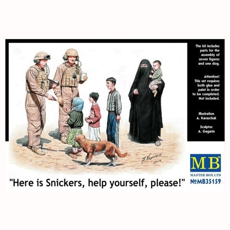 Master Box - 1/35 Here' Snickers