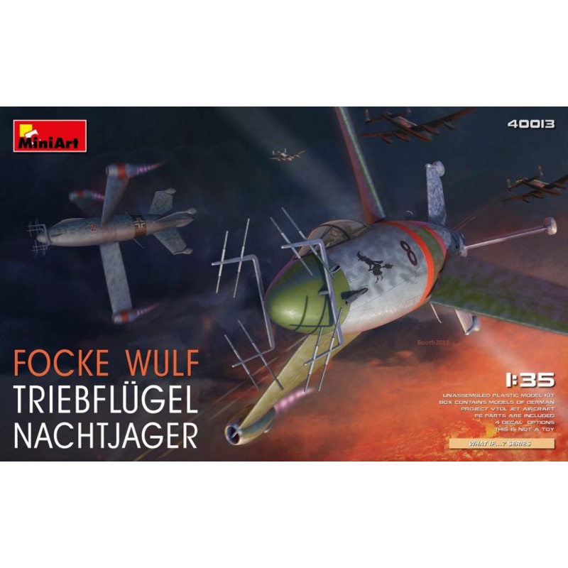Miniart - 1/35 Focke Wulf Triebflugel Nachtjager