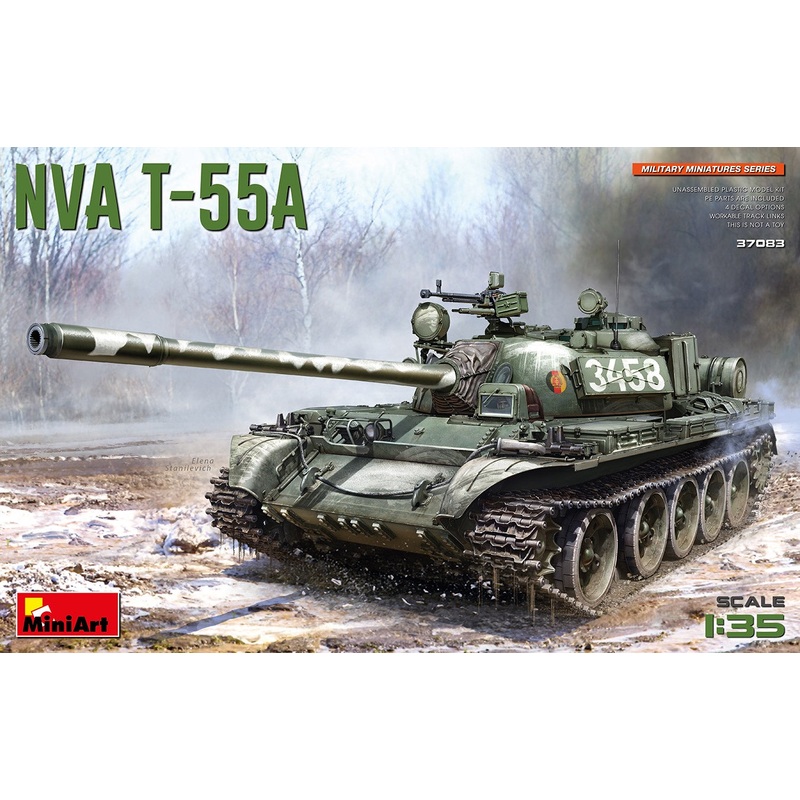 Miniart - 1/35 NVA T-55a