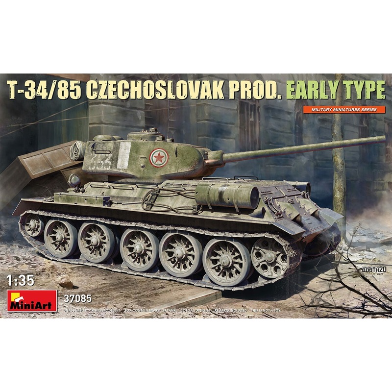Miniart - 1/35 T-34-85 Czech Prod. Early
