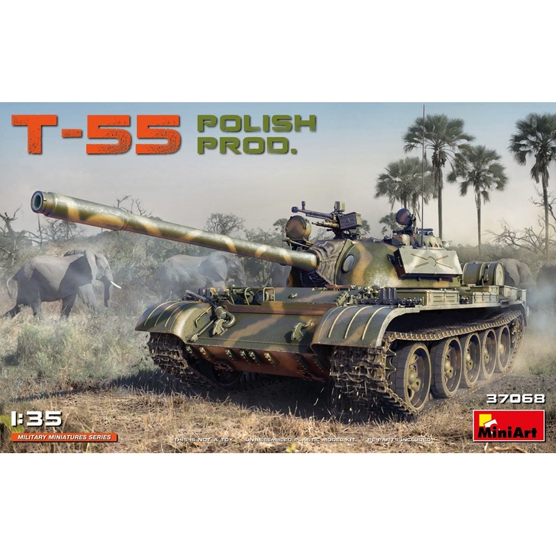 Miniart - 1/35 T-55 Polish Production