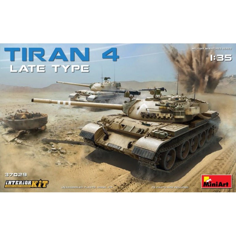 Miniart - 1/35 Tiran 4 Tank Late (Interior Kit)