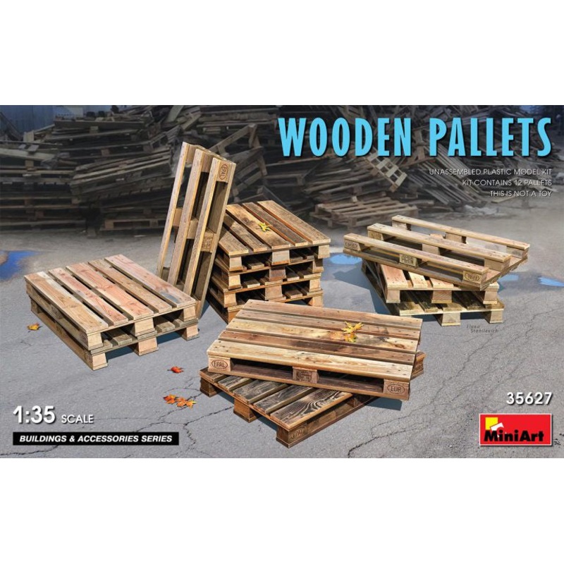 Miniart - 1/35 Wooden Pallets