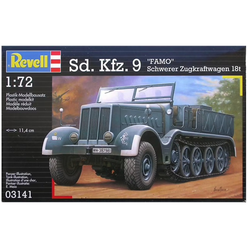 Revell - 1/72 SD.Kfz. 9 "FAMO" Schwerer Zugkraftwagen 18t