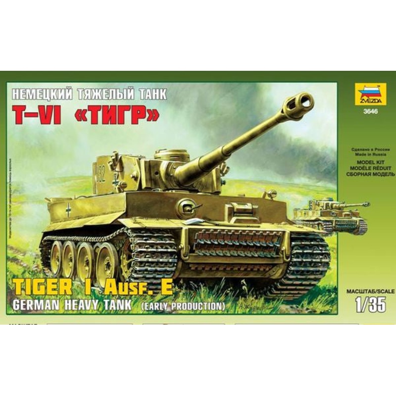 Zvezda - 1/35 Tiger I Early (Kursk)