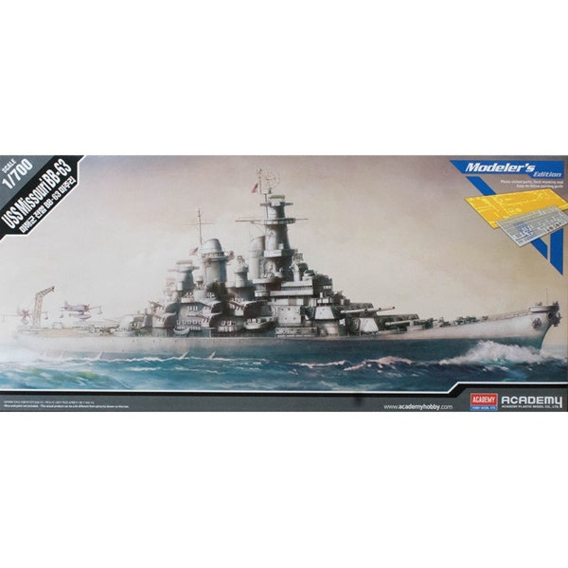 Academy - 1/700 U.S.S. Missouri BB-63 (Modeler's Edition)