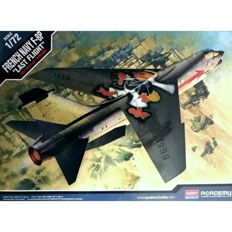 Academy - 1/72 F-8P Crusader (Special Ed.)