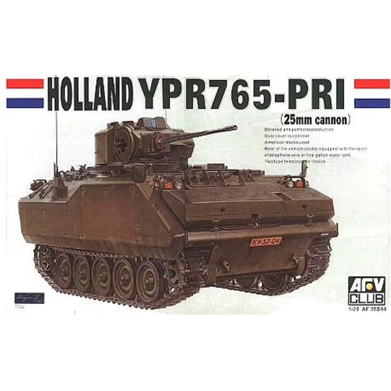 AFV Club - 1/35 Holland YPR-765 PRI Armoured Infantry Command Vehicle