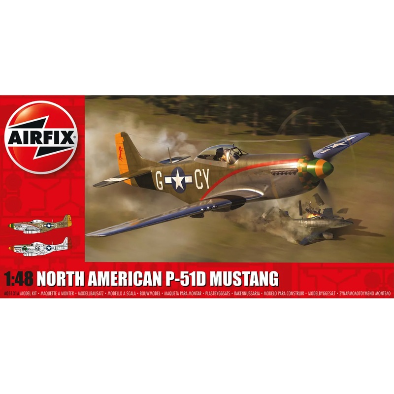 Airfix - 1/48 North American P-51 Mustang