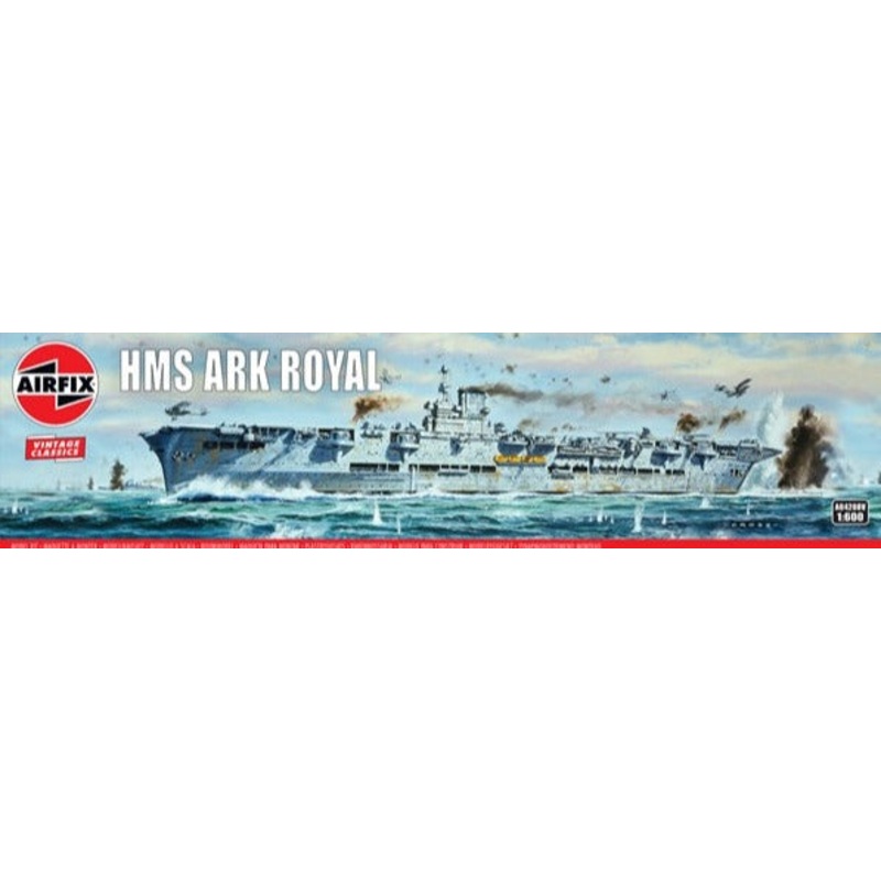 Airfix - 1/600 HMS Ark Roya (Vintage Classics)