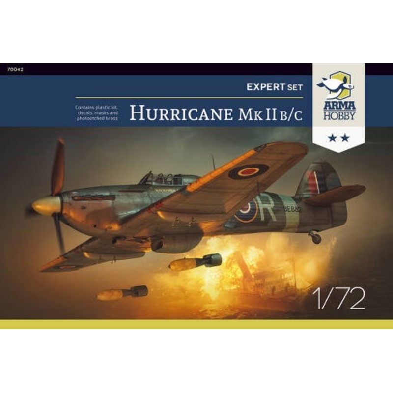 ARMA Hobby - 1/72 Hurricane Mk II B/C Expert Set