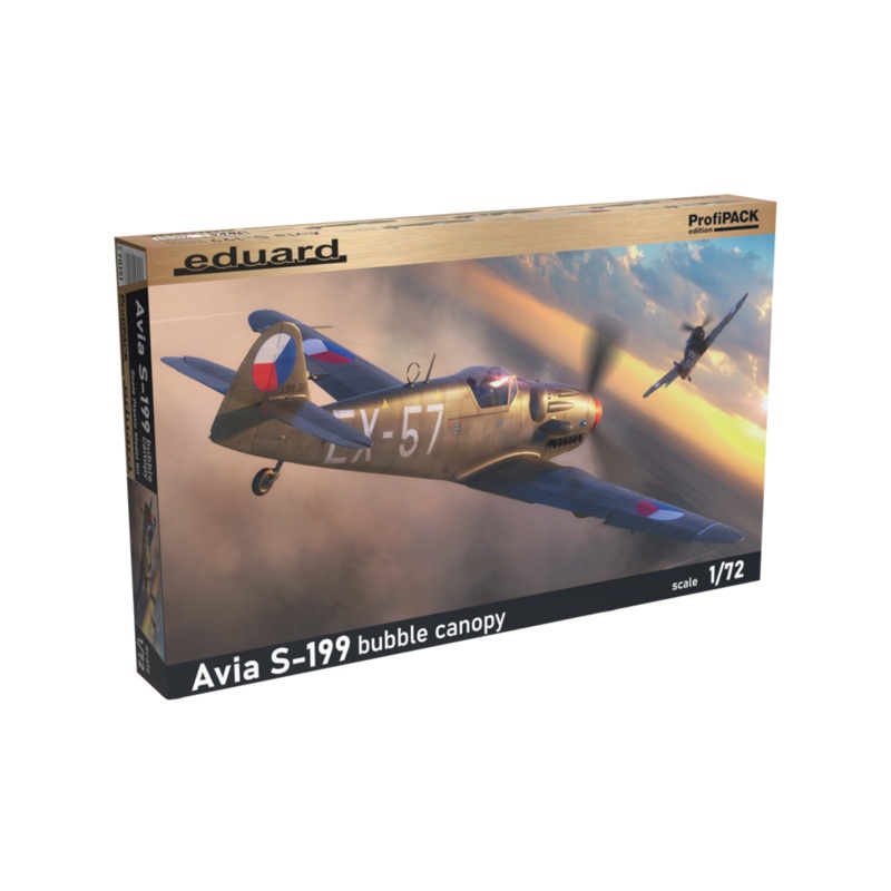 Eduard - 1/72 Avia S-199 bubble canopy (ProfiPack)