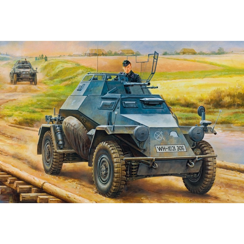 Hobby Boss - 1/35 German Leichter Panzerspahwagen(2cm) Mid Version