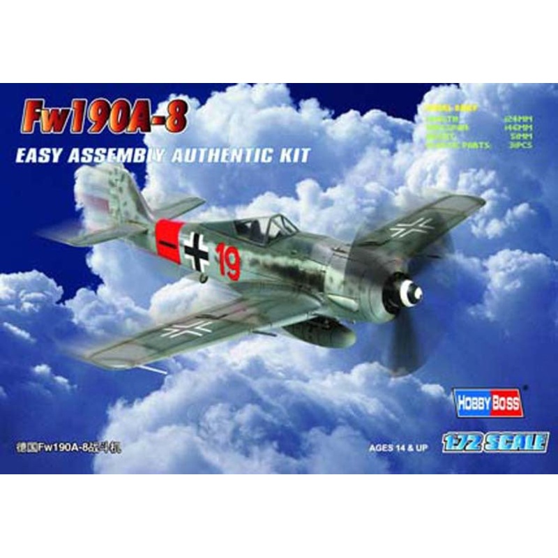 Hobby Boss - 1/72 Fw 190A-8 (80244)