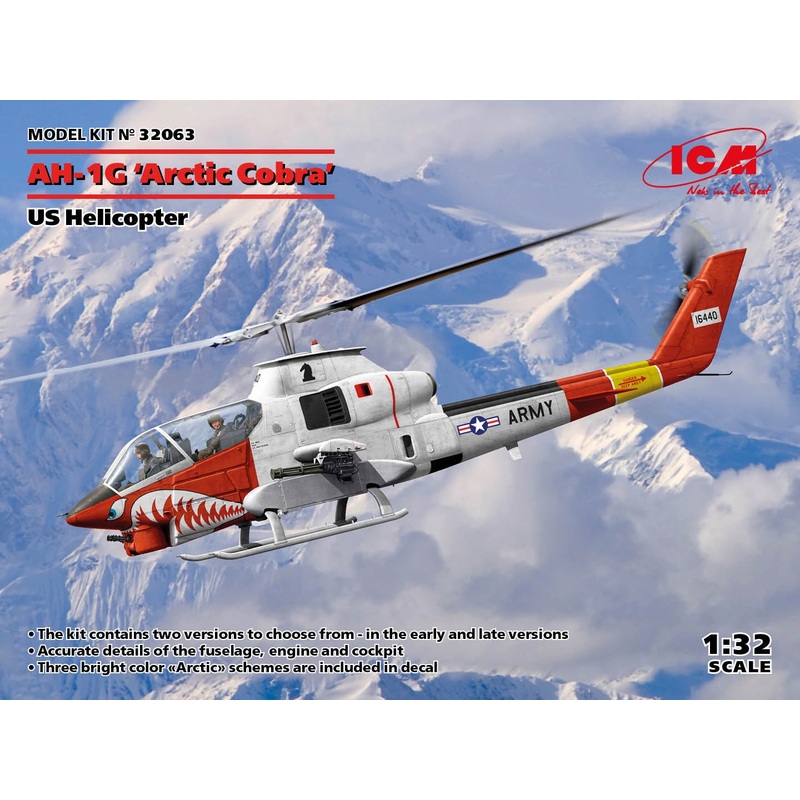 ICM - 1/32 Ah-1g Arctic Cobra