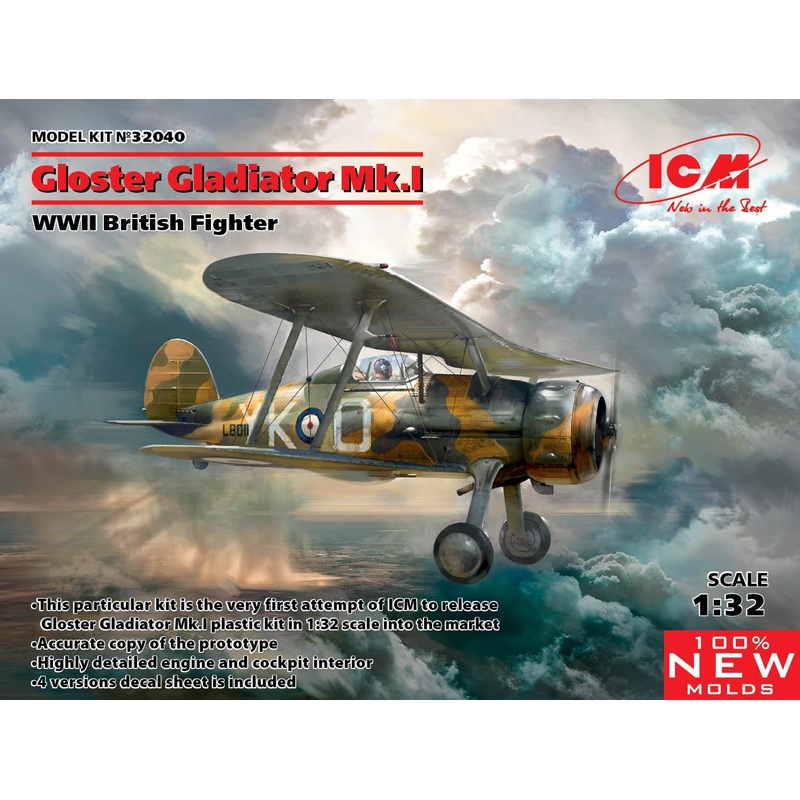 ICM - 1/32 Gloster Gladiator Mk.I